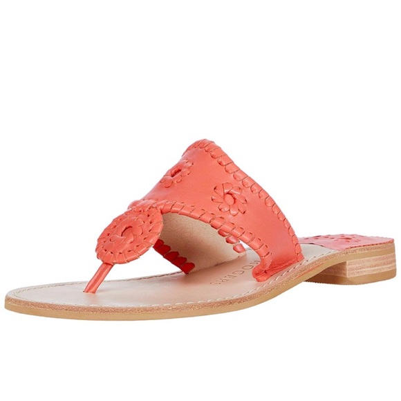 Jack Rogers Shoes - Jack Rogers Coral Flat Sandals | Women's Size 8